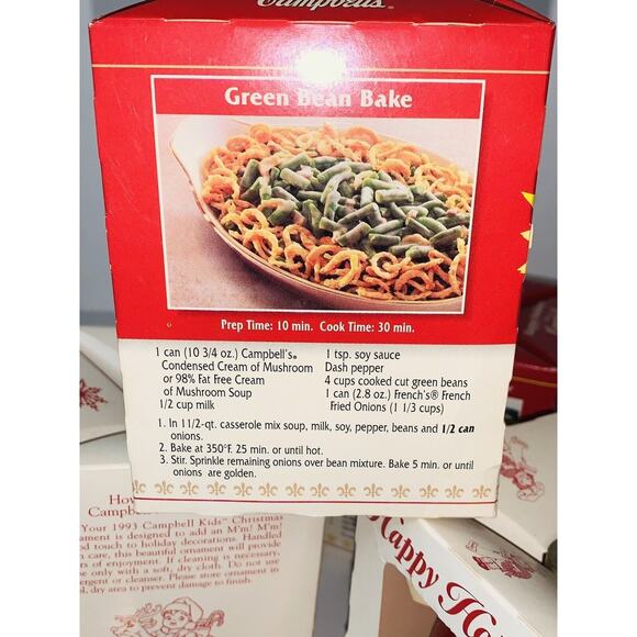 28 Years Old 1998 Collectors Edition Campbells Soup Kids Christmas Ornament NOS - Picture 3 of 11